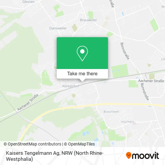 Карта Kaisers Tengelmann Ag