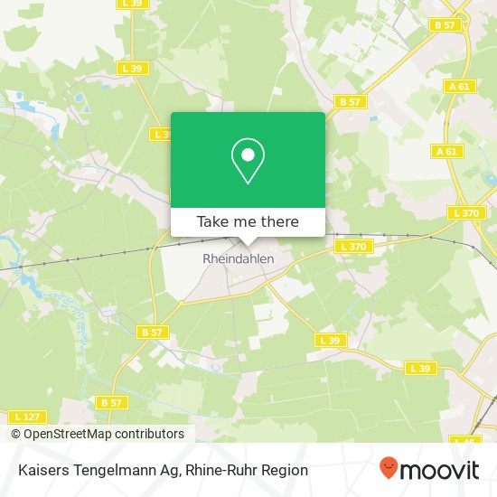 Kaisers Tengelmann Ag map