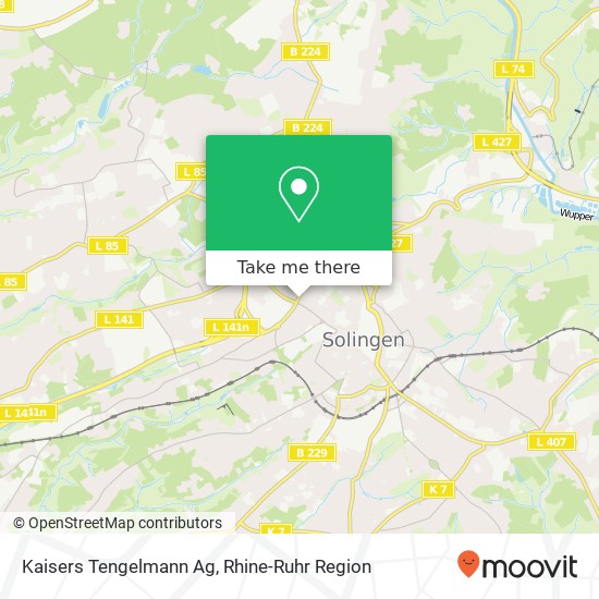 Kaisers Tengelmann Ag map