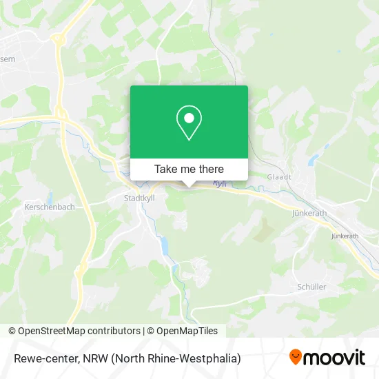 Rewe-center map