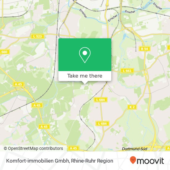 Komfort-immobilien Gmbh map