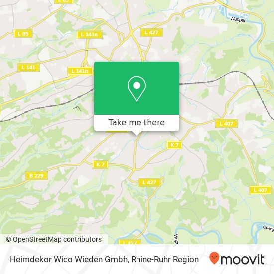 Heimdekor Wico Wieden Gmbh map