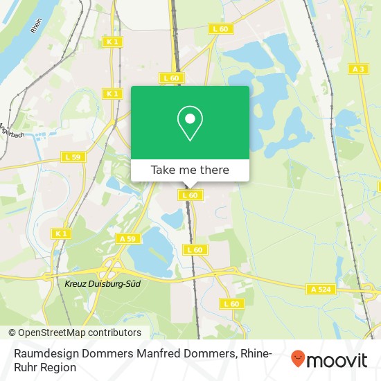 Raumdesign Dommers Manfred Dommers map