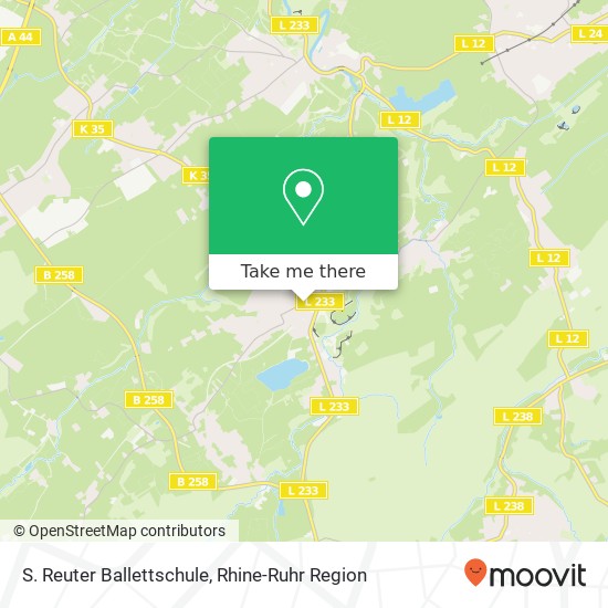 S. Reuter Ballettschule map