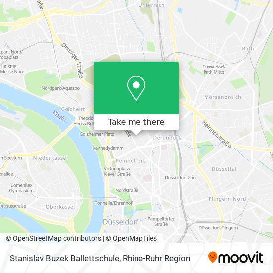 Stanislav Buzek Ballettschule map