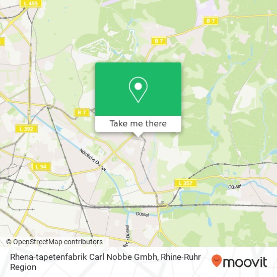 Rhena-tapetenfabrik Carl Nobbe Gmbh map