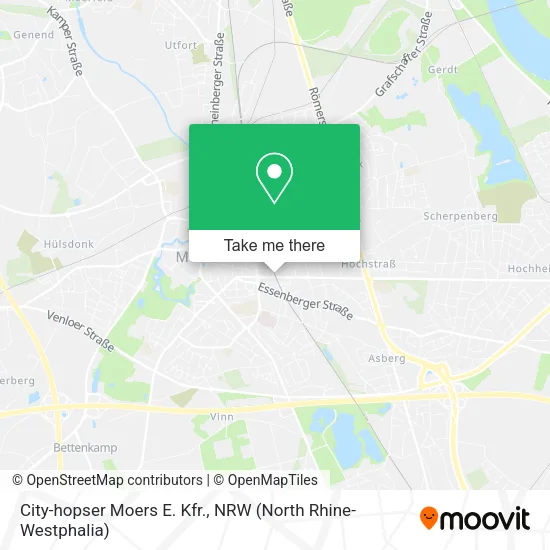 Карта City-hopser Moers E. Kfr.