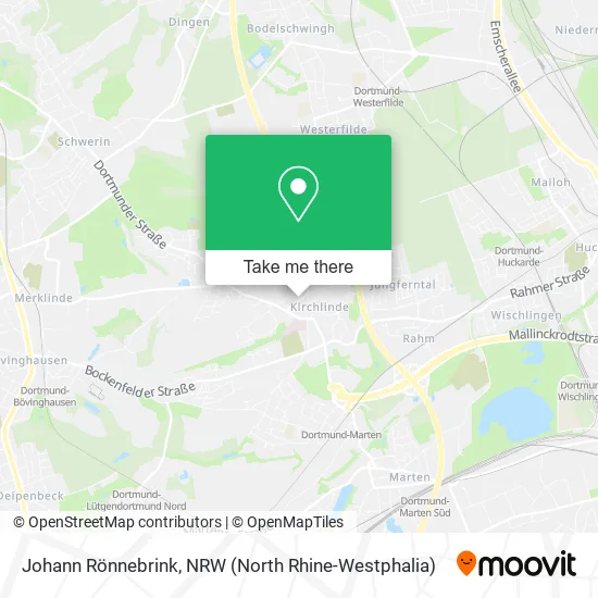 Карта Johann Rönnebrink