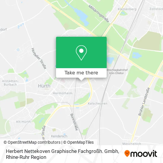 Карта Herbert Nettekoven Graphische Fachgroßh. Gmbh