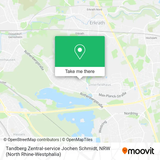 Карта Tandberg Zentral-service Jochen Schmidt