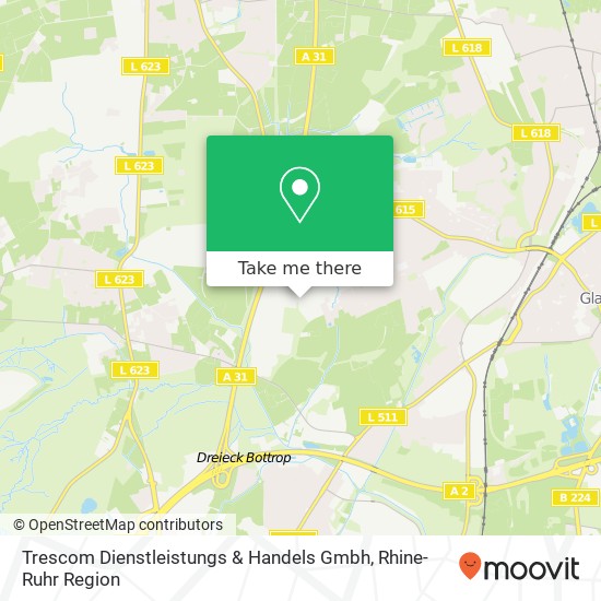 Trescom Dienstleistungs & Handels Gmbh map