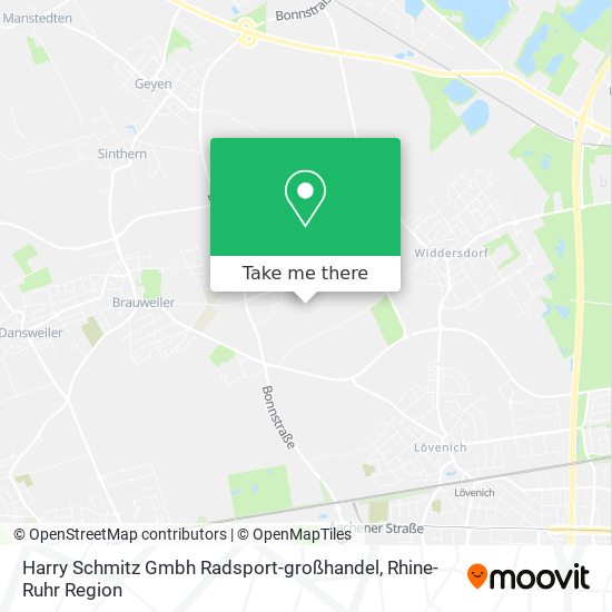 Harry Schmitz Gmbh Radsport-großhandel map