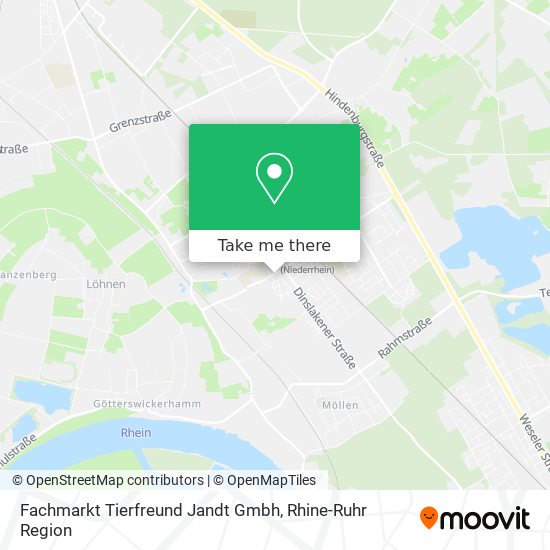 Fachmarkt Tierfreund Jandt Gmbh map