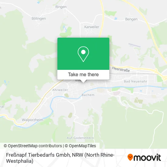 Карта Freßnapf Tierbedarfs Gmbh