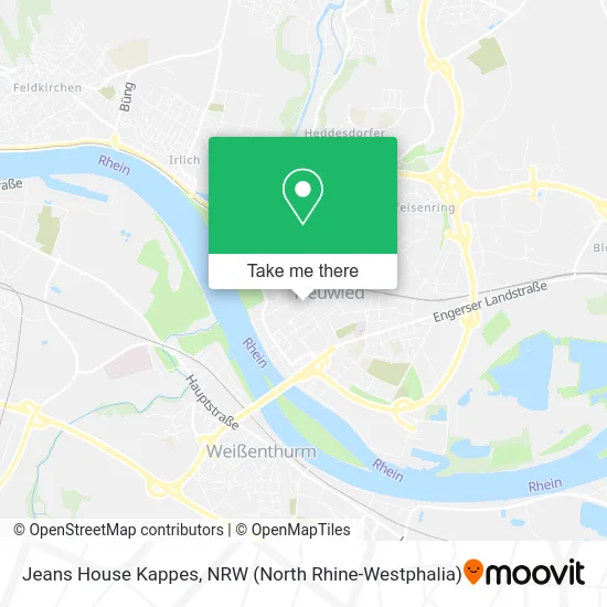 Jeans House Kappes map