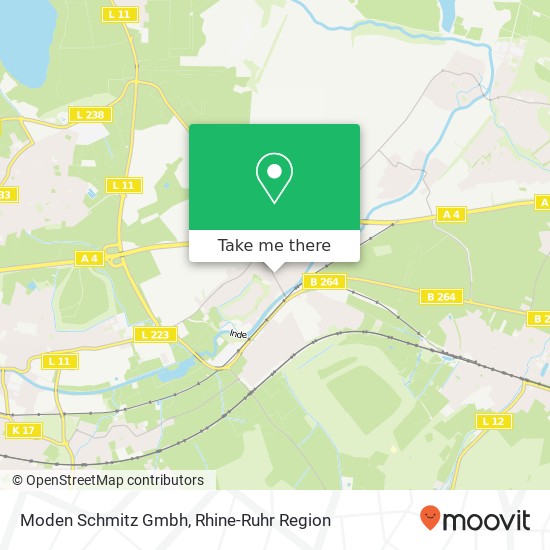 Moden Schmitz Gmbh map