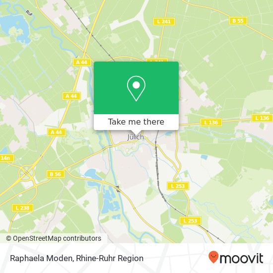 Raphaela Moden map