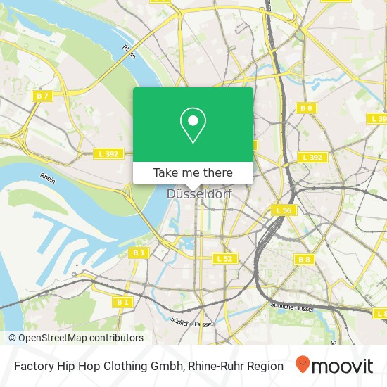 Factory Hip Hop Clothing Gmbh map