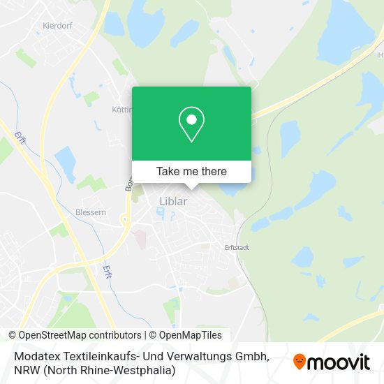 Modatex Textileinkaufs- Und Verwaltungs Gmbh map