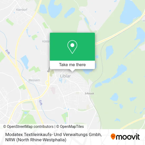 Карта Modatex Textileinkaufs- Und Verwaltungs Gmbh