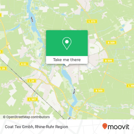 Coat Tex Gmbh map