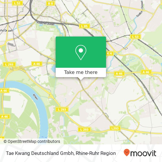 Tae Kwang Deutschland Gmbh map
