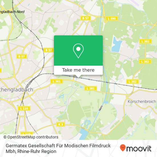 Germatex Gesellschaft Für Modischen Filmdruck Mbh map