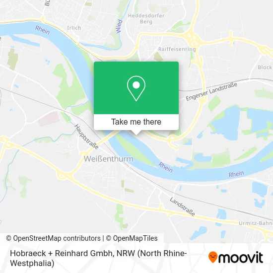 Hobraeck + Reinhard Gmbh map