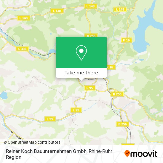 Reiner Koch Bauunternehmen Gmbh map