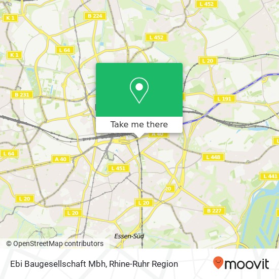 Карта Ebi Baugesellschaft Mbh