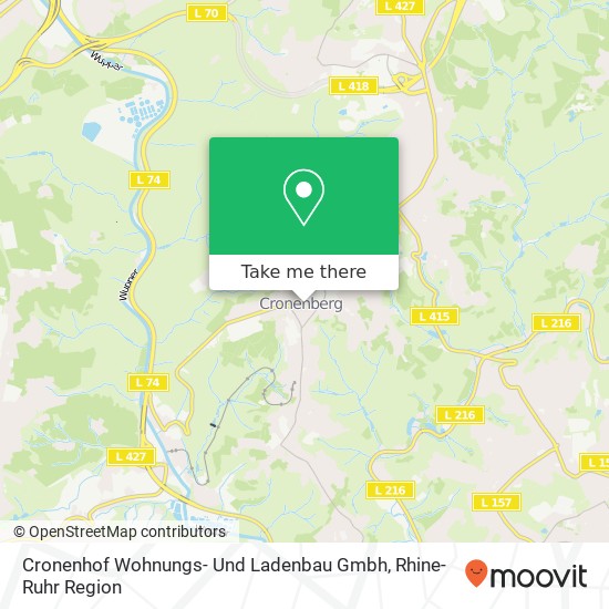 Cronenhof Wohnungs- Und Ladenbau Gmbh map