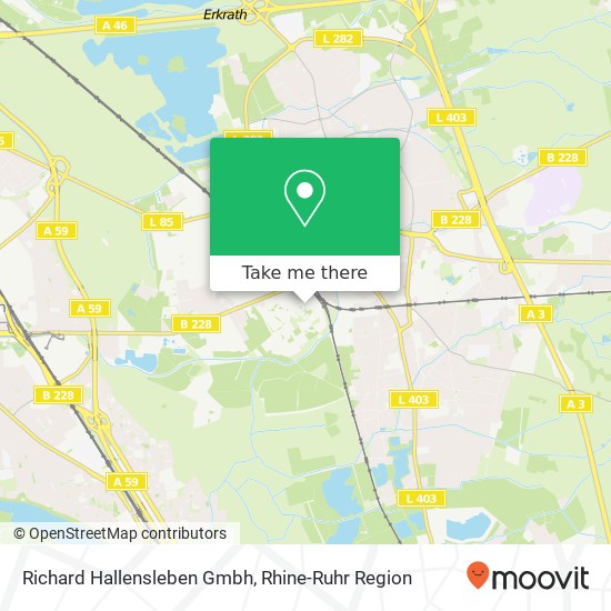 Richard Hallensleben Gmbh map