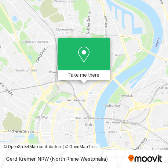 Карта Gerd Kremer