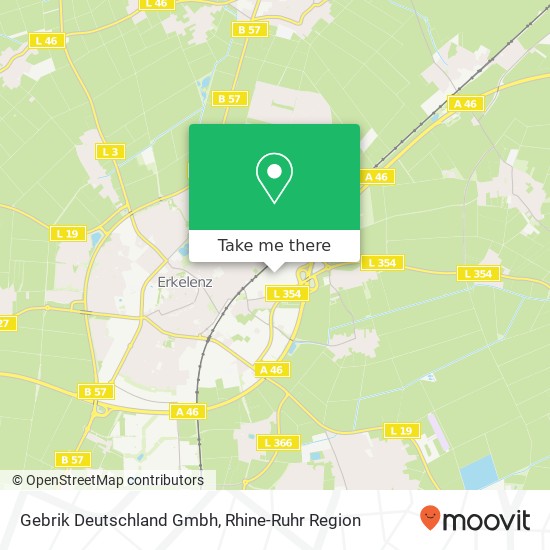 Gebrik Deutschland Gmbh map