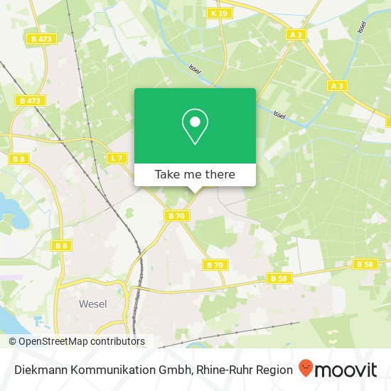 Diekmann Kommunikation Gmbh map