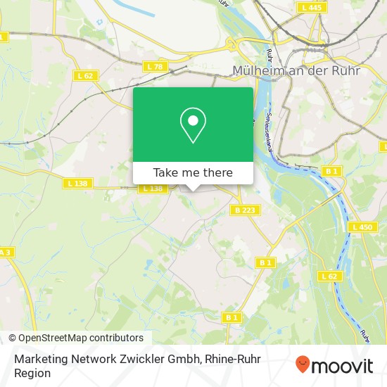 Marketing Network Zwickler Gmbh map