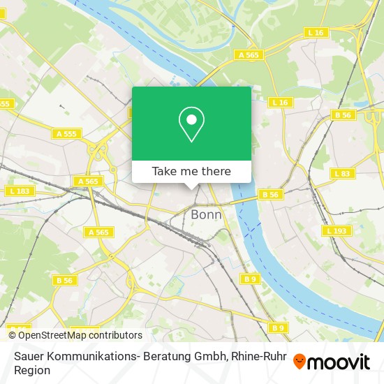 Sauer Kommunikations- Beratung Gmbh map