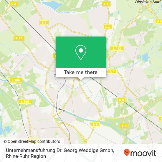 Unternehmensführung Dr. Georg Weddige Gmbh map