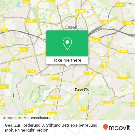 Ges. Zur Förderung D. Stiftung Betriebs-betreuung Mbh map