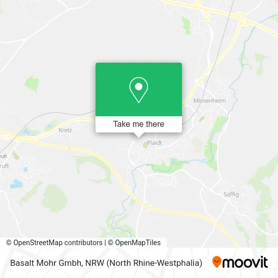 Basalt Mohr Gmbh map