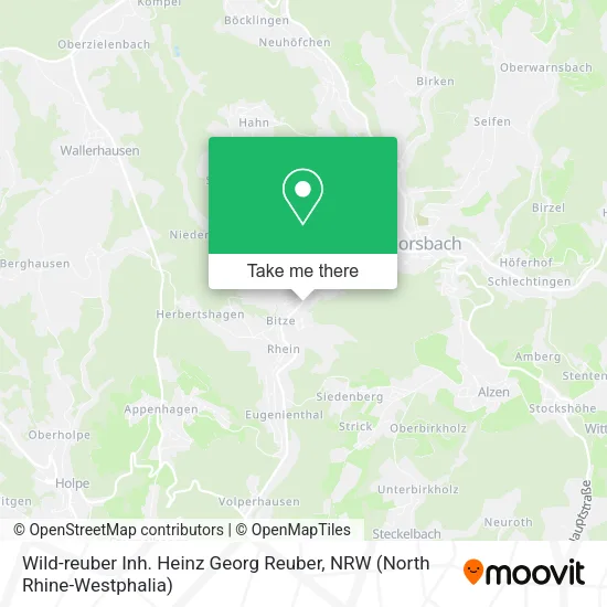 Wild-reuber Inh. Heinz Georg Reuber map
