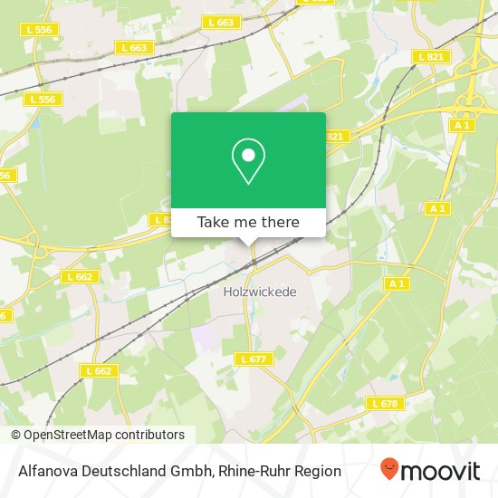 Alfanova Deutschland Gmbh map