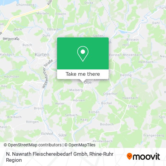 N. Nawrath Fleischereibedarf Gmbh map