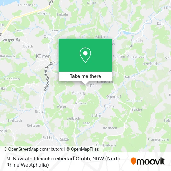 Карта N. Nawrath Fleischereibedarf Gmbh