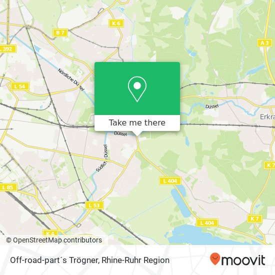 Off-road-part´s Trögner map
