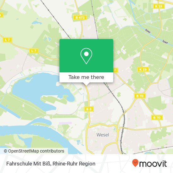 Fahrschule Mit Biß map