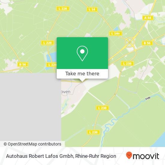 Autohaus Robert Lafos Gmbh map