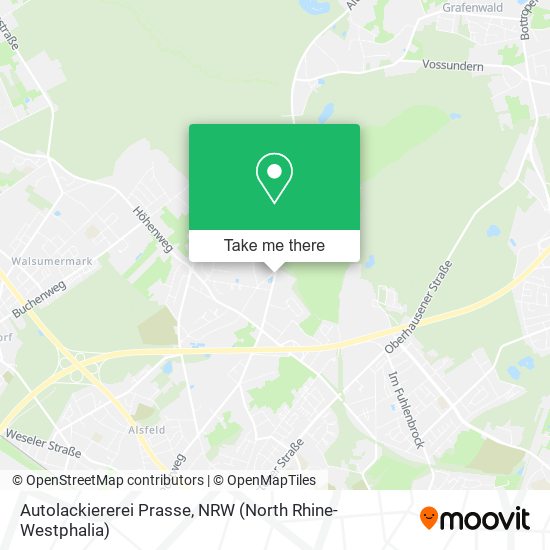 Autolackiererei Prasse map