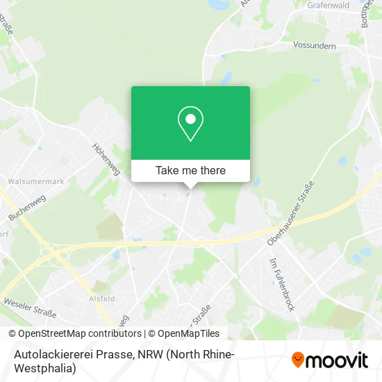 Карта Autolackiererei Prasse