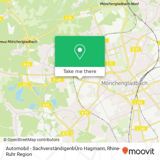 Automobil - SachverständigenbÜro Hagmann map